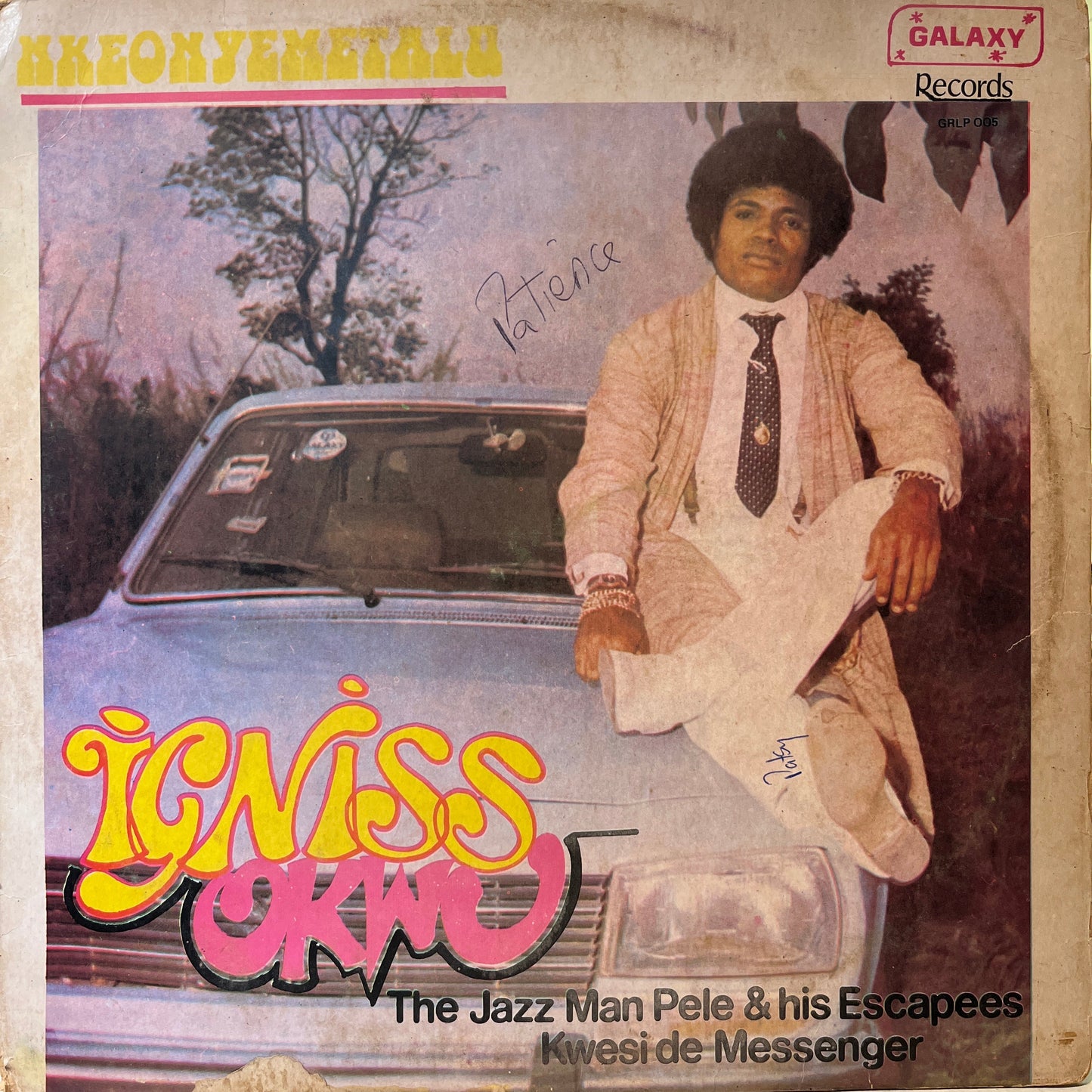 Igniss Okwu - The Jazz Man Pele & His Escapees... (White vinyl) LP