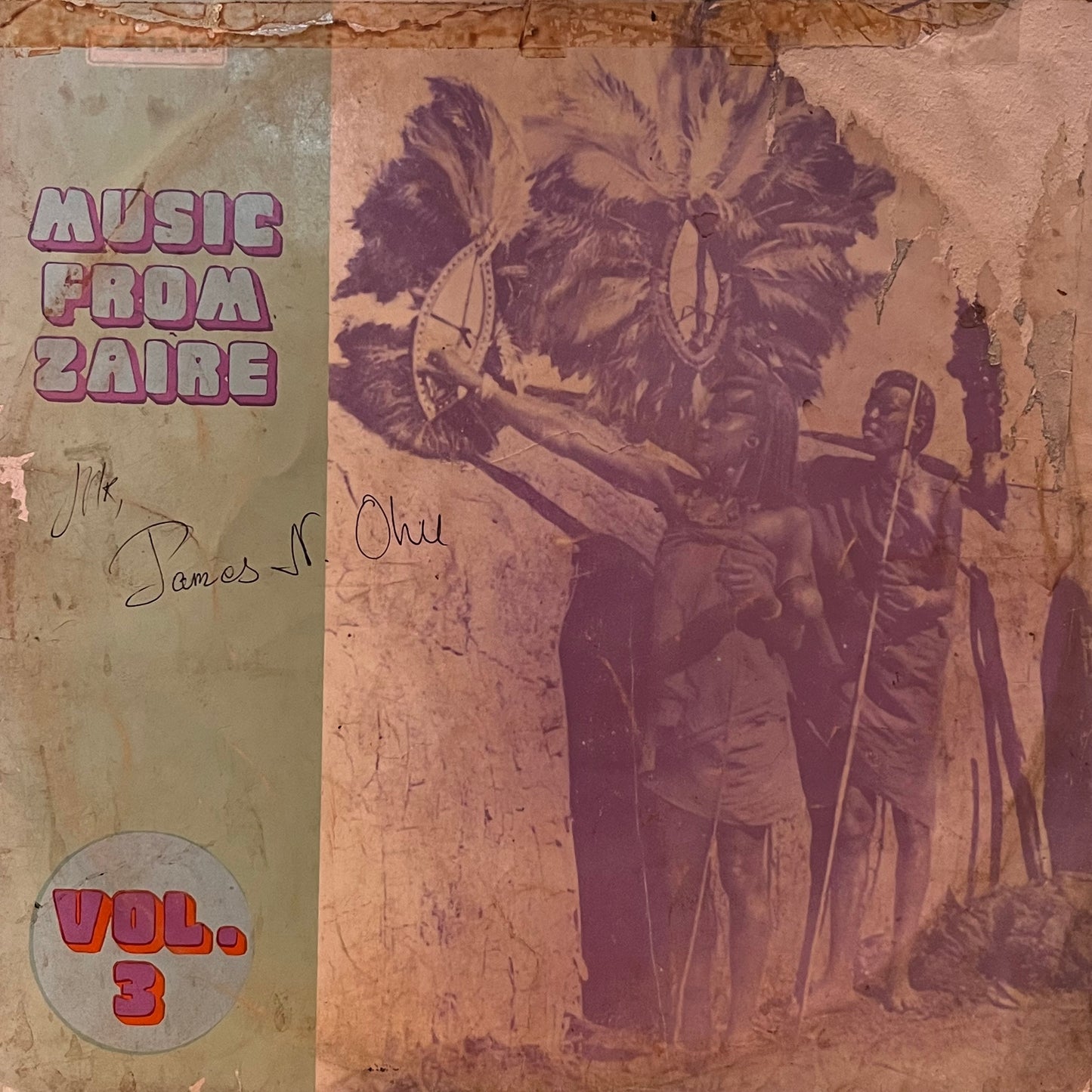 Various Artists - Music From Zaire Vol. 3 LP