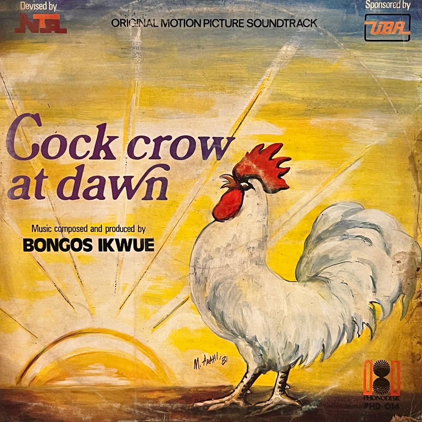 Bongos Ikwue – Cock Crow At Dawn (Original Soundtrack) LP