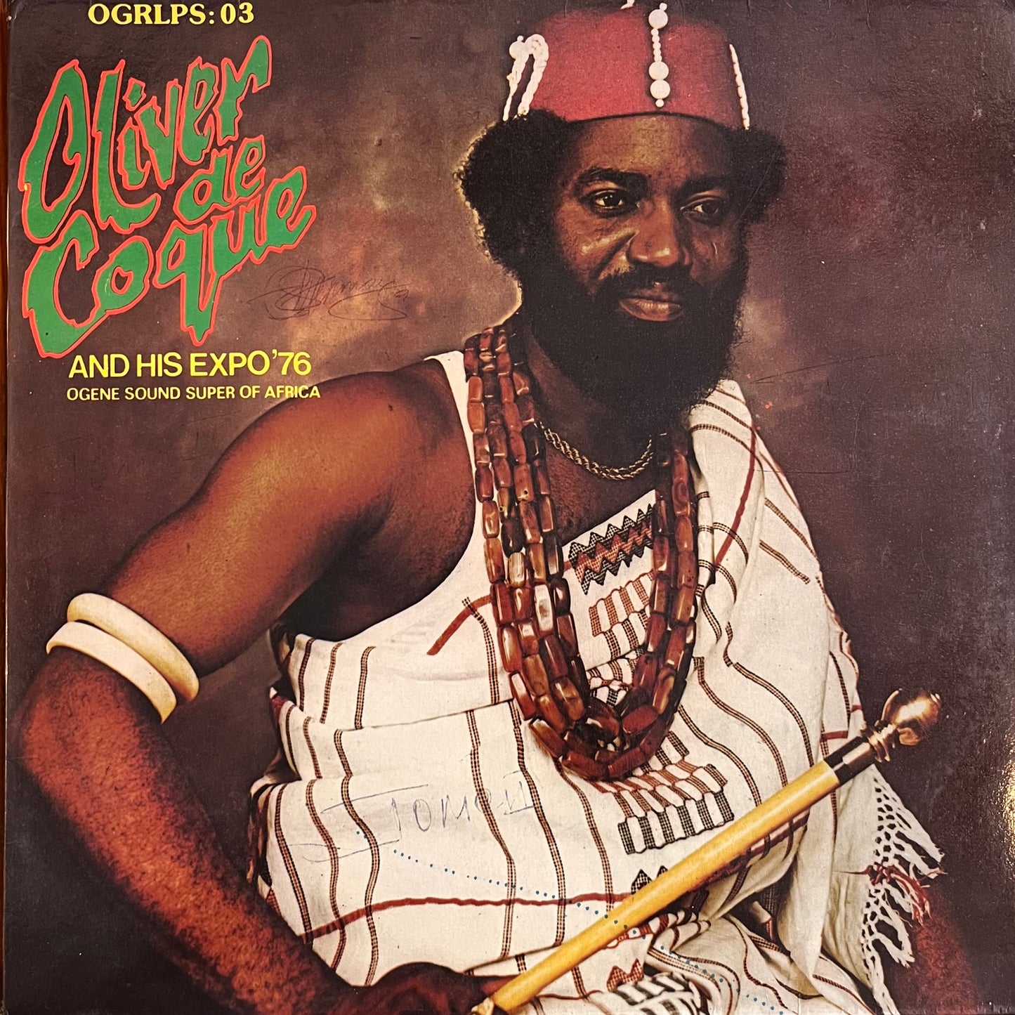 Oliver De Coque & His Expo 76 Ogene Sound Super Of Africa – Omumu Onye Nzoputa (Jesu Kristi) LP