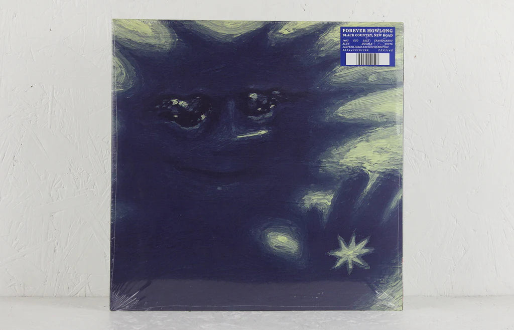 Black Country, New Road - Forever, Howlong (alternate cover, clear blue vinyl)