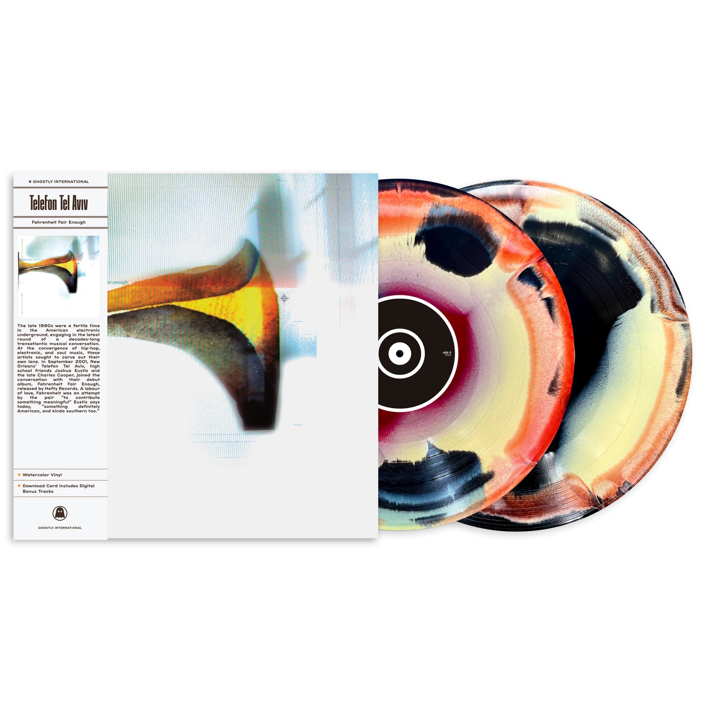 Pre-order: Telefon Tel Aviv - Fahrenheit Fair Enough (25th anniv, watercolor vinyl)