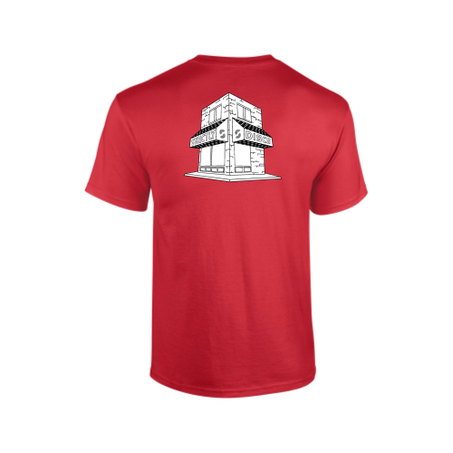 Strictly Discs T-Shirt - Game Day Red
