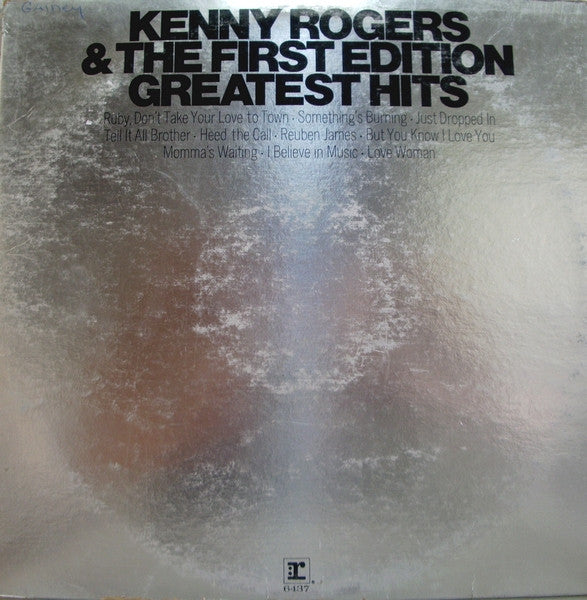 Kenny Rogers - Greatest Hits (Silver) LP