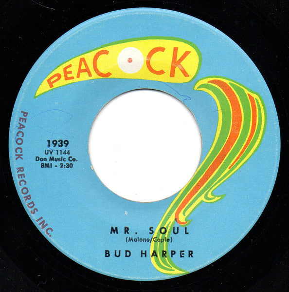 Bud Harper – Mr. Soul / Let Me Love You 7"