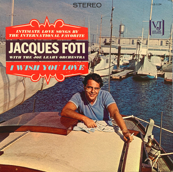 Jacques Foti - I Wish You Love LP