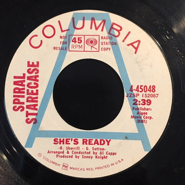 Spiral Starecase - She's Ready 7"