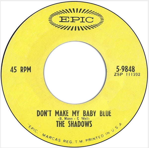 The Shadows – Don't Make My Baby Blue 7"