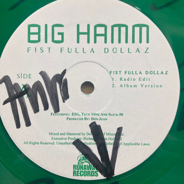 Big Hamm - Fist Fulla Dollaz 12"