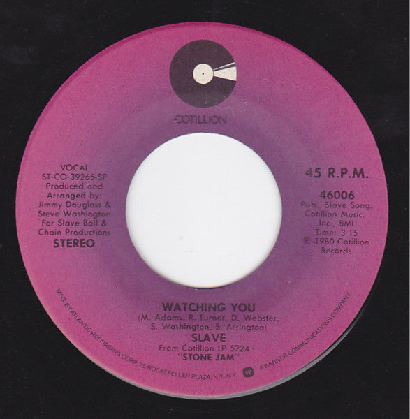 Slave - Watching You / Dreamin 7"