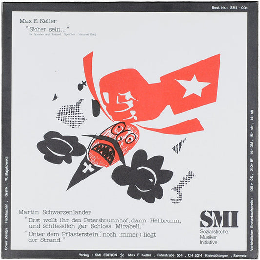Max E. Keller / Martin Schwarzenlander - Sicher Sein LP