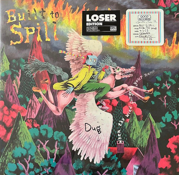 Built To Spill - When The Wind Forgets Your Name (Green marble color vinyl)