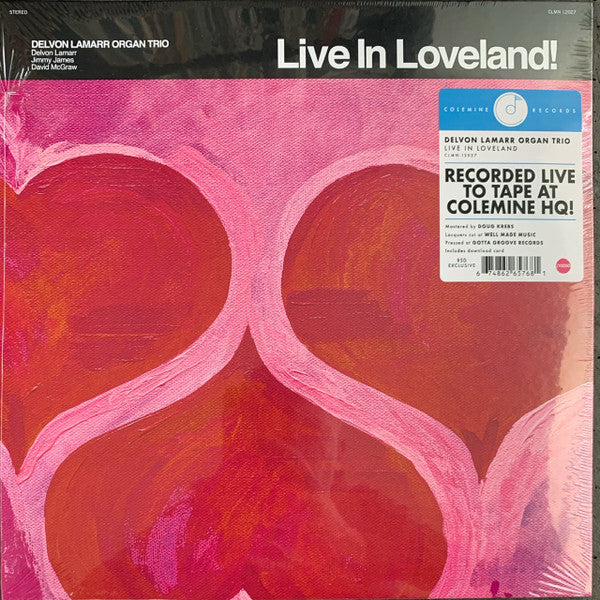 Delvon Lamarr Organ Trio - Live In Loveland! (RSD 2022 Exclusive) (Bubblegum Pink)