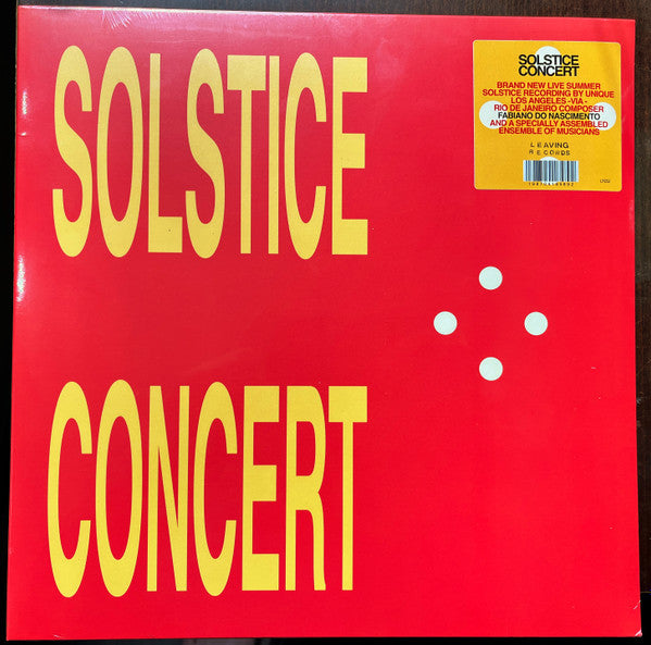 Fabiano Do Nascimento - Solstice Concert (Indie Exclusive)