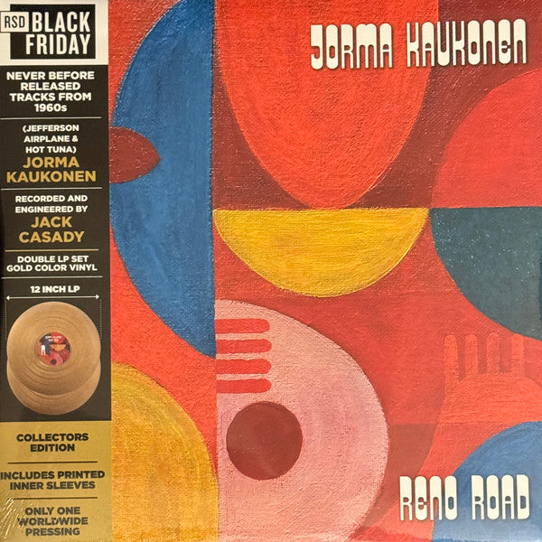 Jorma Kaukonen and Jack Casady - Reno Road: Unreleased tracks from the '60's