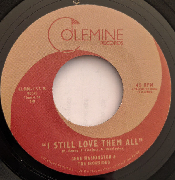Gene Washington & The Ironsides - Next To You / I Still Love Them All