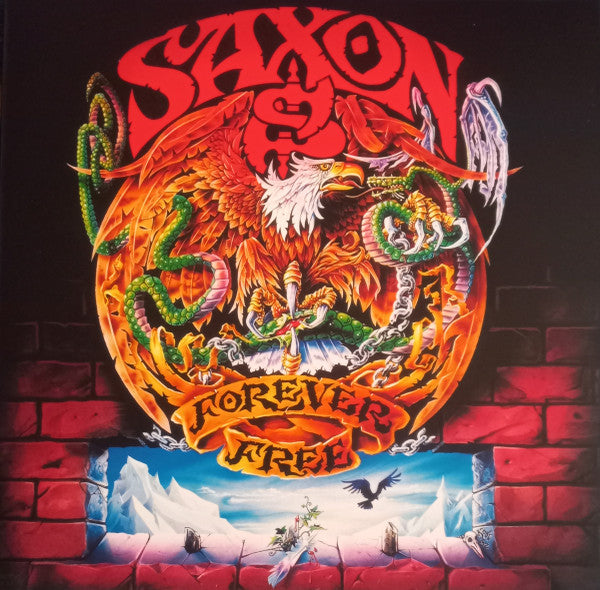 Saxon - Forever Free (White)