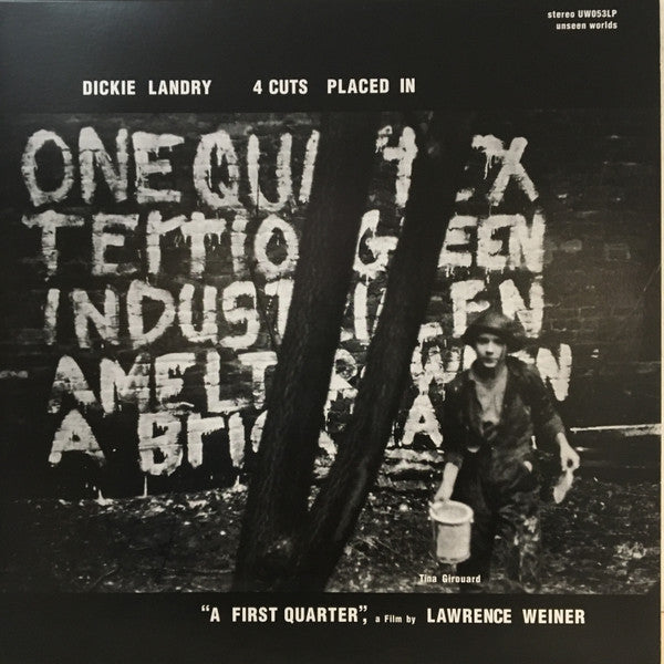 Dickie Landry - 4 Cuts Placed In "A First Quarter"