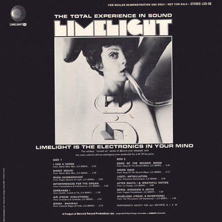 Various - The Total Experience In Sound (Limelight) LP
