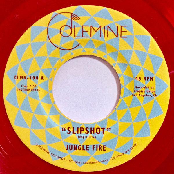 Jungle Fire - Slipshot (Transparent Red vinyl)