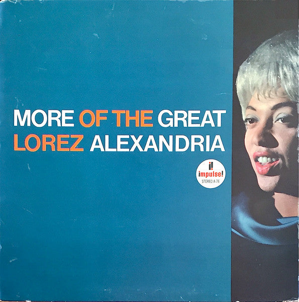 Lorez Alexander - More Of The Great LP