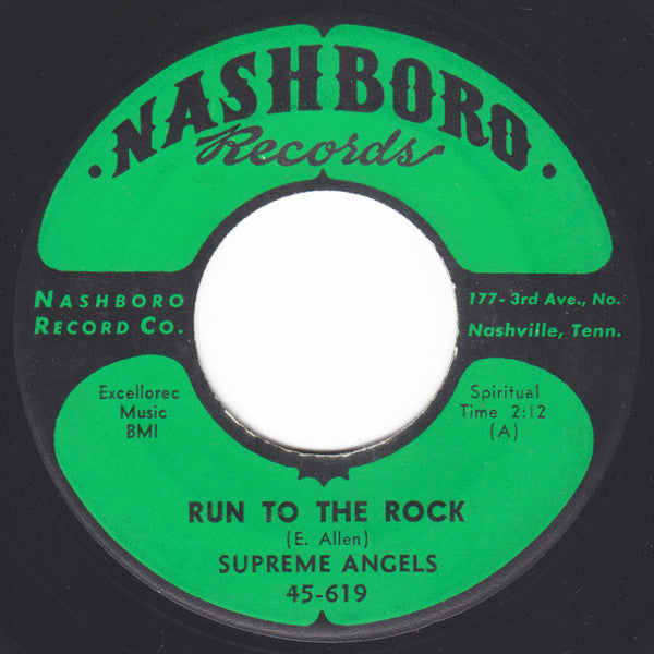 Supreme Angels – Run To The Rock / Jesus Let Me Sleep 7"