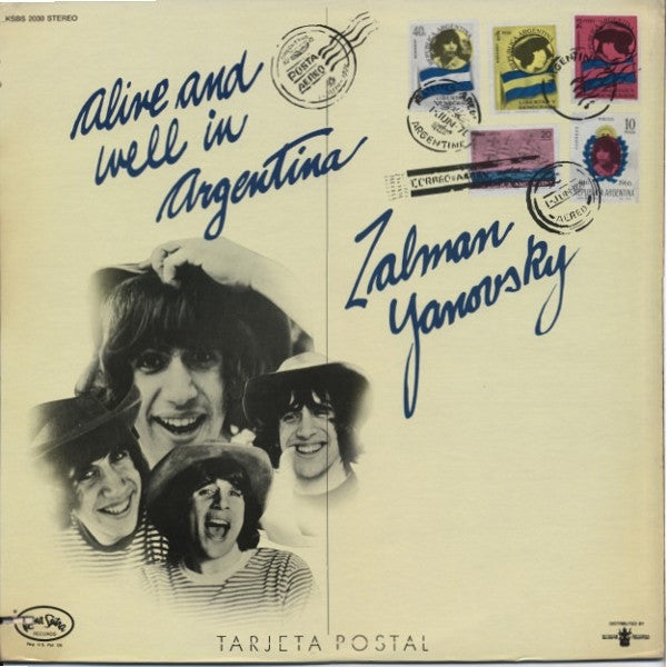 Zalman Yanovsky - Alive & Well LP