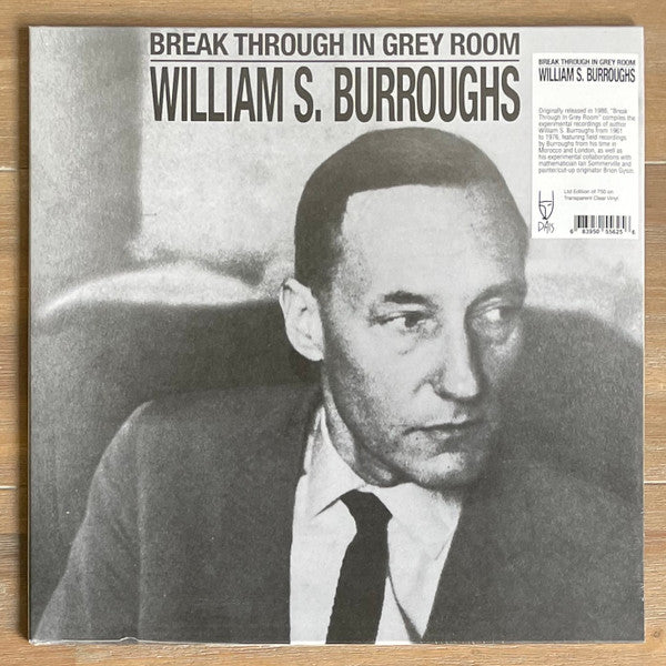 William S. Burroughs - Break Through In Grey Room (Transparent Clear vinyl)