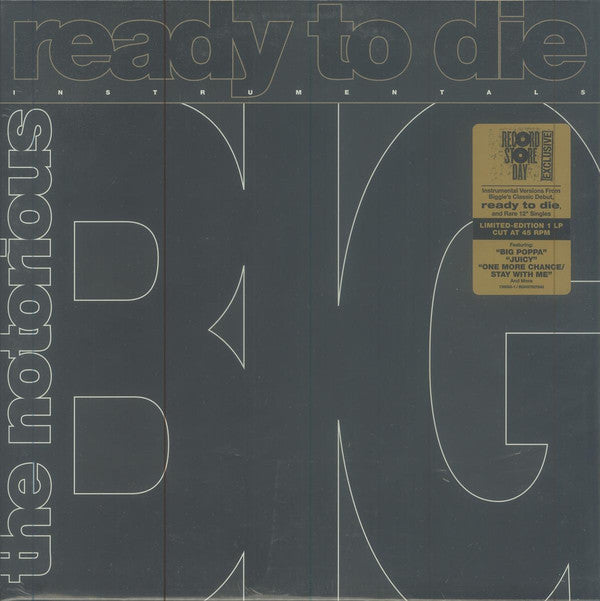 Notorious B.I.G - Ready to Die: The Instrumentals