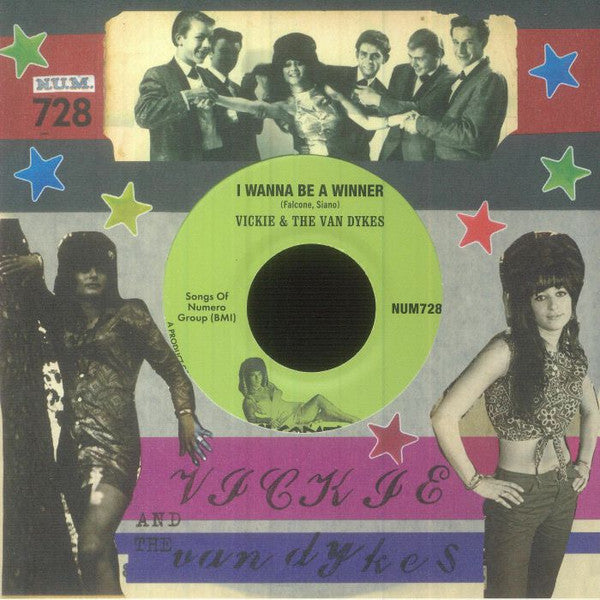 Vickie & The Van Dykes - I Wanna Be a Winner b/w Outcast