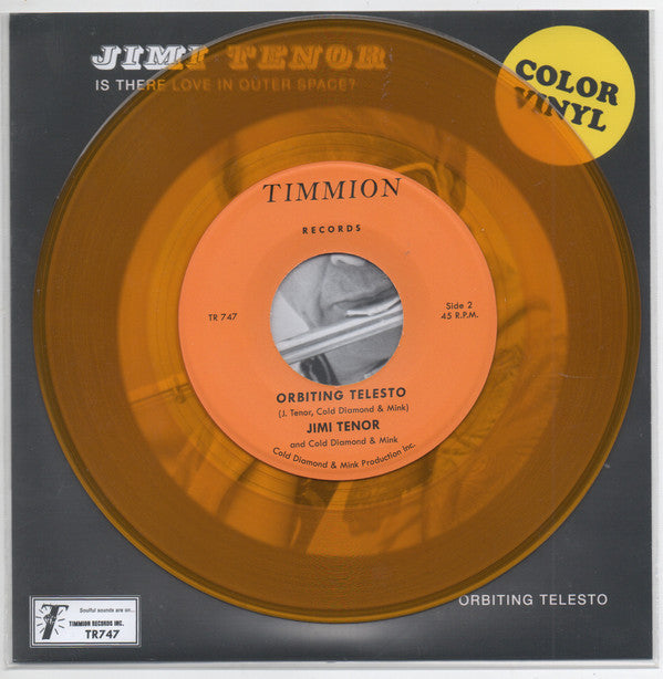 Jimi Tenor & Cold Diamond & Mink - Is There Love in Outer Space? (Transparent Yellow vinyl)