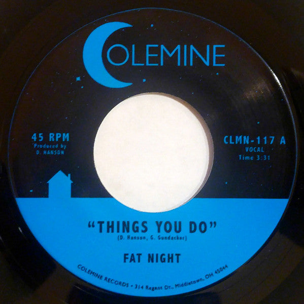 Fat Night - Things You Do / Things You Do (instrumental)