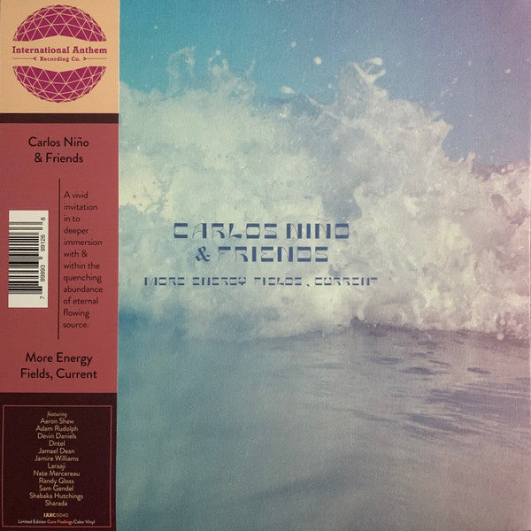 Carlos Nino & Friends - More Energy Fields (Orange translucent vinyl) LP