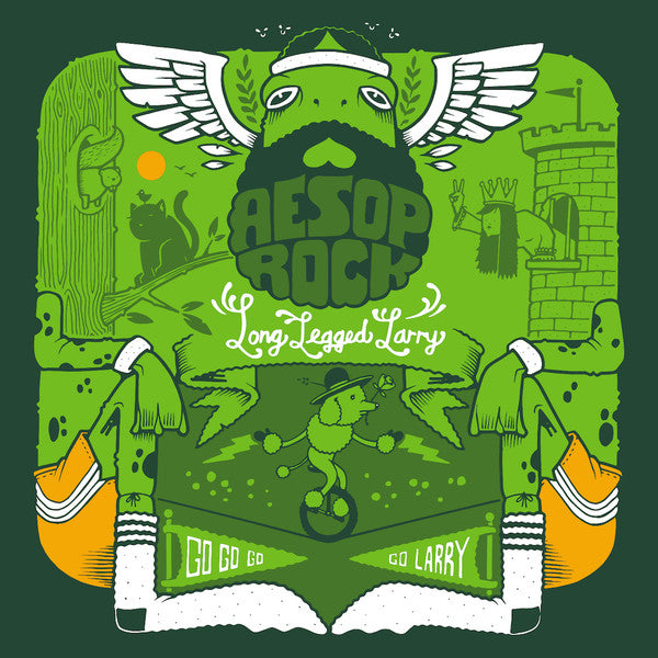 Aesop Rock - Long Legged Larry (Green)