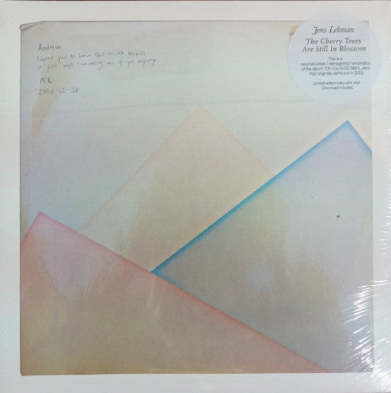 Jens Lekman - The Cherry Trees Are Still In Blossom (Baby Pink vinyl)