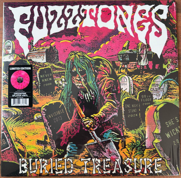 Fuzztones - Buried Treasure (Green, Splatter, Pink)