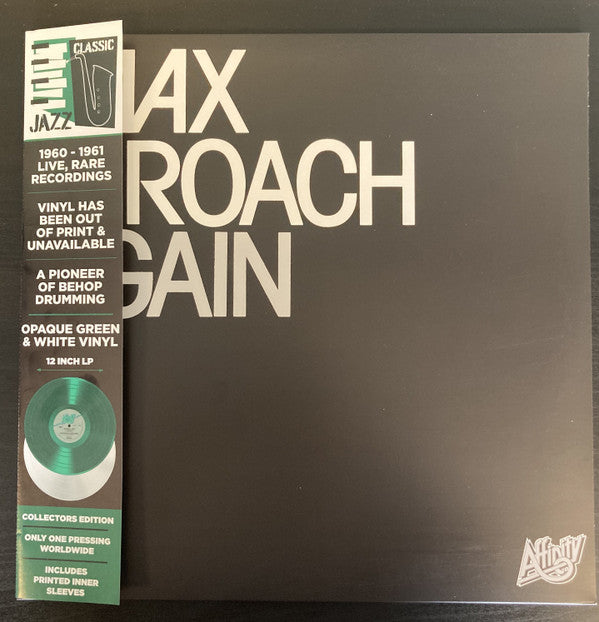 Max Roach - Again - Opaque Green & White (Deluxe)