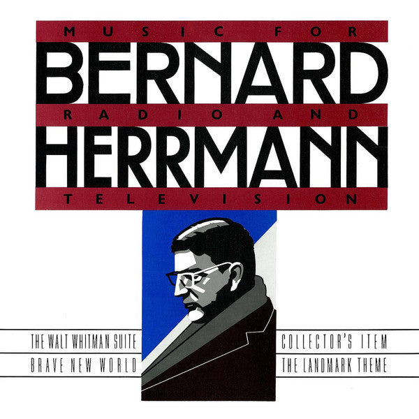 Soundtrack - Bernard Hermann (Music For Radio & Television) LP