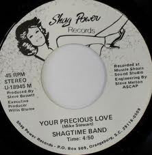 Shagtime Band – Your Precious Love / It's Got To Be You 7"