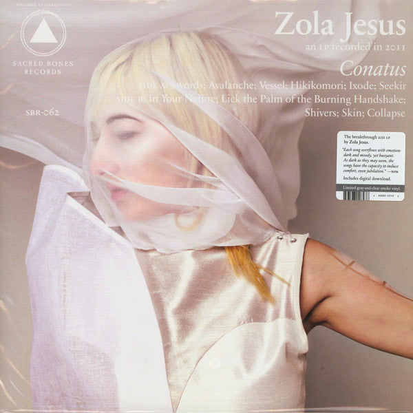 Zola Jesus - Conatus (Gray and Clear Smoke vinyl)