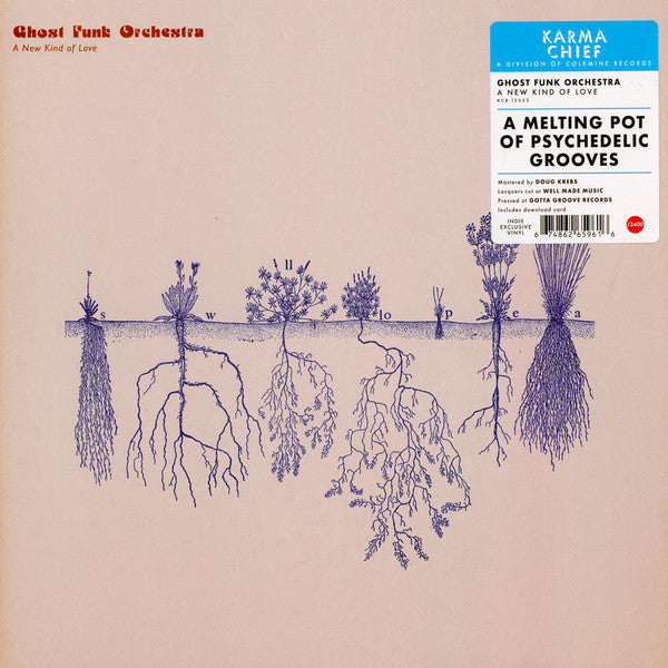 Ghost Funk Orchestra - A New Kind Of Love (Transparent Red)