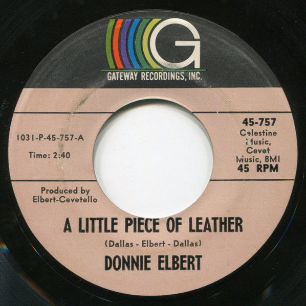 Donnie Elbert – A Little Piece Of Leather 7"