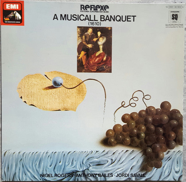 Nigel Rogers, Anthony Bailes, Jordi Savall - A Musicall Banquet LP