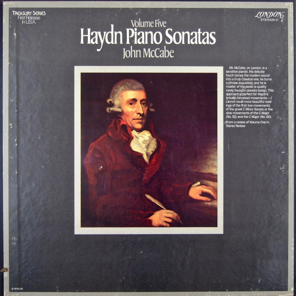 Haydn / John McCabe - Haydn Piano Sonatas Volume 5 (3LP)