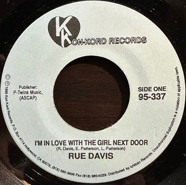 Rue Davis – I'm In Love With The Girl Next Door 7"