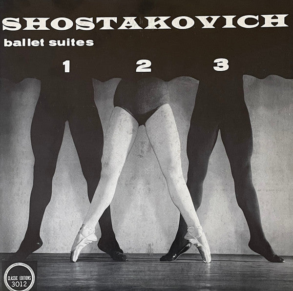Dmitri Shostakovich – Shostakovich Ballet Suites 1 2 3 LP