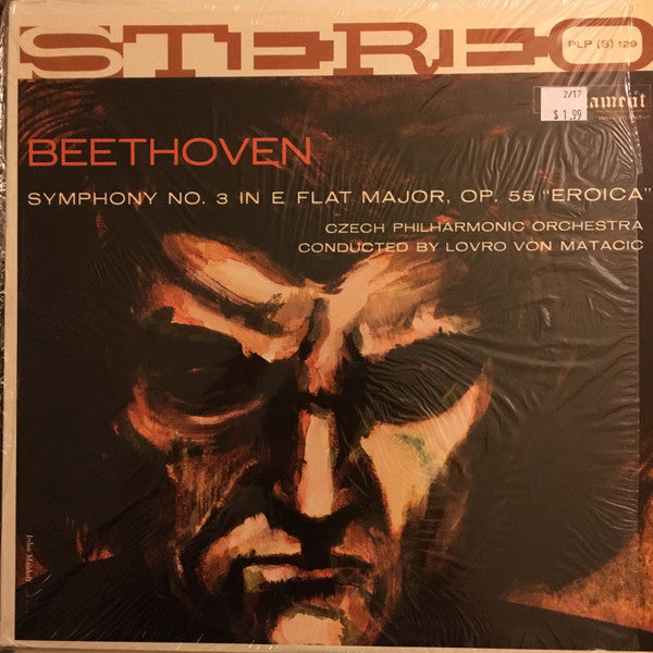 Beethoven – Lovro Von Matacic, The Czech Philharmonic - Symphony No. 3 In E Flat Major, Op. 55 "Eroica" LP