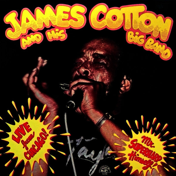James Cotton And His Big Band – Live From Chicago! - Mr. Superharp Himself! CD