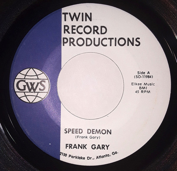 Frank Gary / Rosemary Gary – Speed Demon / Mr. Genie 7"