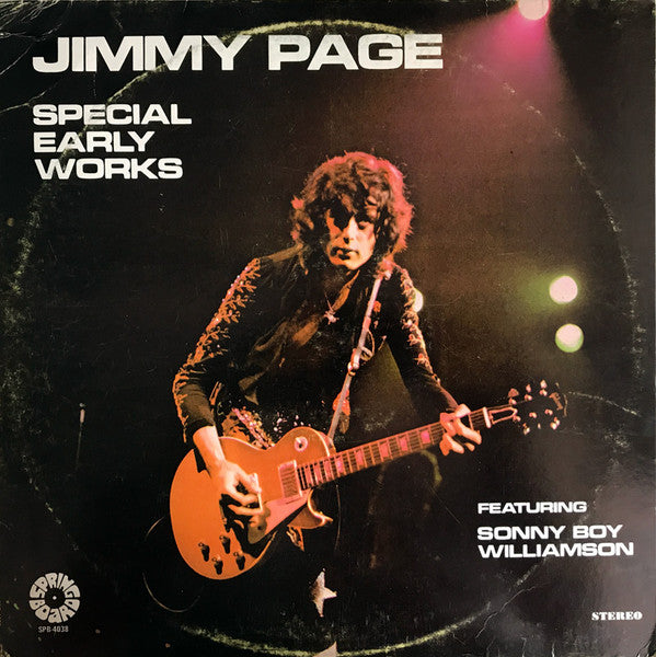 Jimmy Page – Special Early Works Featuring Sonny Boy Williamson LP